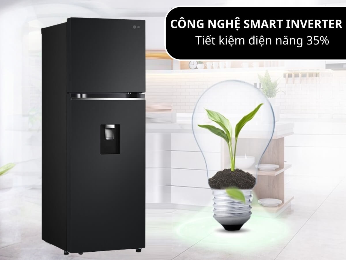 Tủ lạnh LG LTD37BLM 2 cánh rất đáng mua cho gia đình