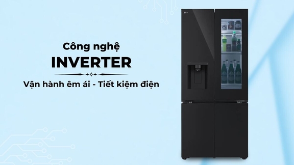 Tủ lạnh LG LFD61BLGAI mặt gương đẳng cấp cùng nhiều công nghệ tiên tiến