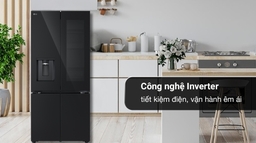 Đáng đồng tiên khi mua tủ lạnh LG 4 cánh LFD61BLGAI