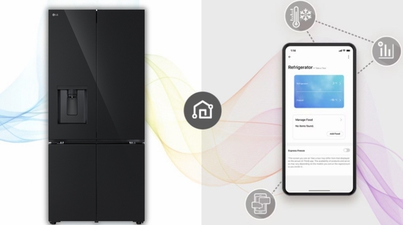 Tủ lạnh LG LFD61BLGA 4 cánh đẳng cấp và đáng sở hữu