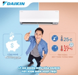 Điều hòa Daikin inverter FTKY50ZVMV &#8211; Giảm nhiệt, giảm điện, tiện nghi quanh năm