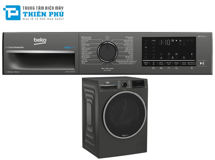 Máy Giặt Beko 10.5Kg B5WFU5104853M