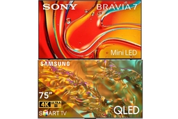 So sánh chất lượng giữa tivi Sony K-75XR70 và tivi Samsung QLED QA75Q80DAKXXV