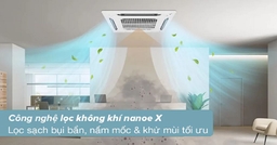 So sánh điều hòa âm trần cassette 24000btu 1 chiều: Daikin FCF71CVM/RZF71CV2V và Panasonic S-2430PU3HA/U-24PRH1H5