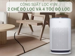 5 ưu điểm từ máy lọc không khí LG AS60GHBG0 PuriCare 360HIT mang lại