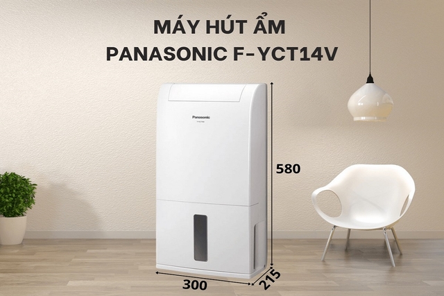 Những lợi ích từ máy hút ẩm Panasonic F-YCT14V mang đến cho gia đình