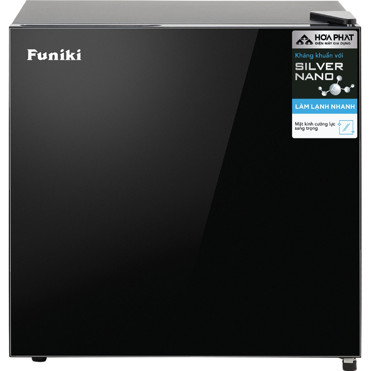 Tủ lạnh Funiki Mini 50 lít HR S646GB nhỏ gọn, sang trọng, tiện lợi cho không gian hiện đại