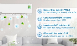 Điều hòa Panasonic 2 chiều CU/CS-YZ12AKH-8 mang lại lợi ích gì? Có nên mua?