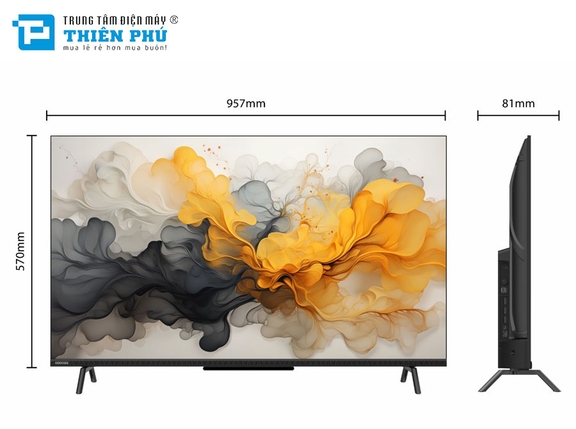 Google Tivi Coocaa 4K 43 Inch 43Y73