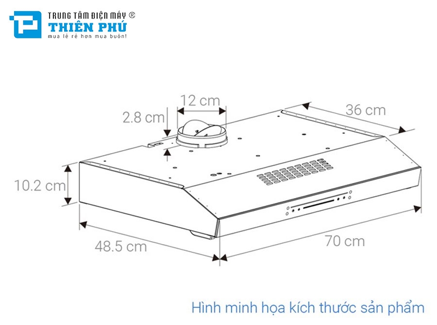 Máy Hút Mùi Hafele Âm Tủ HC-B705B (533.87.797)