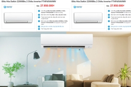 Giá, nơi mua và bảo hành điều hòa daikin 22000btu FTHF60VAVMV