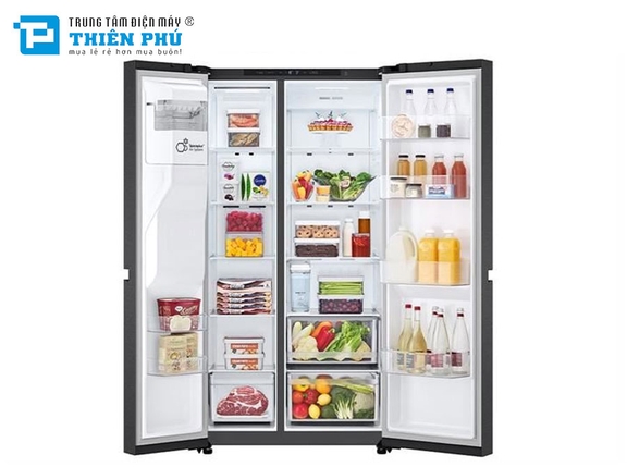 Tủ Lạnh LG Inverter Side By Side 641 Lít LSI63BLMA