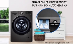 Máy giặt sấy LG inverter FV1411H3BA 11kg hiện đại, tiết kiệm năng lượng
