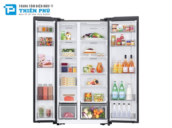 Tủ Lạnh Samsung Inverter Side By Side 583 Lít RS57DG400EM9SV