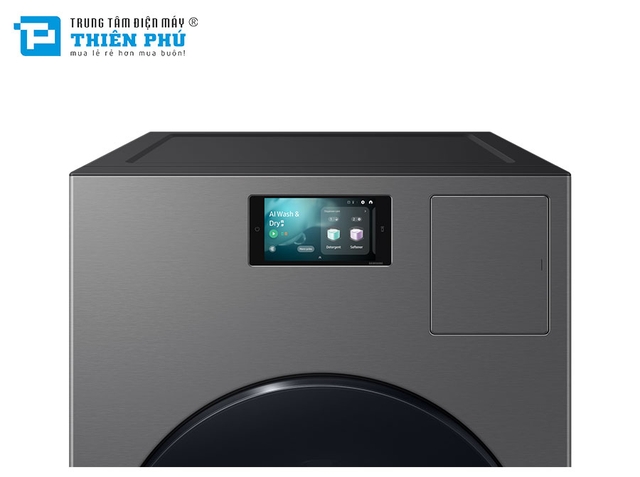Máy Giặt Sấy Samsung AI Combo Heatpump Inverter Giặt 25Kg Sấy 15Kg WD25DB8995BZSV
