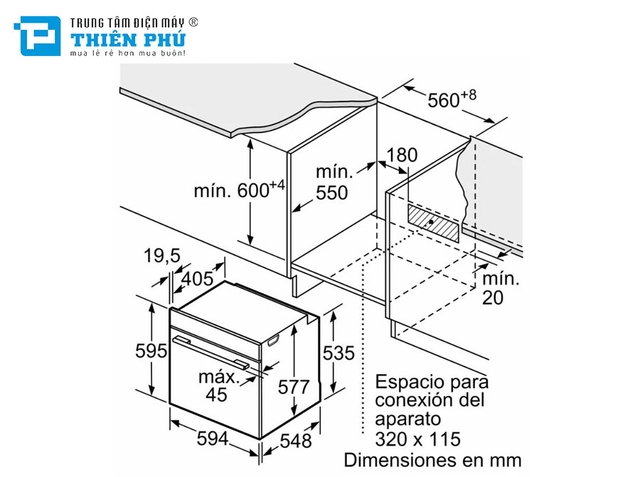 Lò Nướng Bosch Series 8 71 Lít HBG7241B1