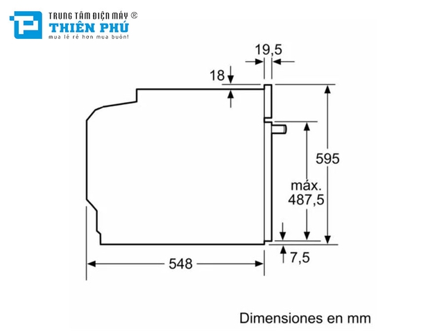 Lò Nướng Bosch Series 8 71 Lít HBG7241B1