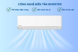 Công nghệ Inverter trên điều hòa Panasonic 2 chiều CS-XZ24BKH-8 có tác dụng gì?