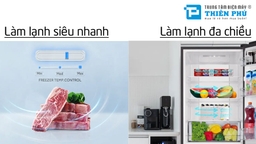 Tủ lạnh Aqua inverter AQR-B380MA(WGP)U1 bảo quản thực phẩm an toàn, hiệu quả