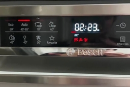Những ký hiệu đèn báo trên máy rửa bát Bosch mà bạn nên biết