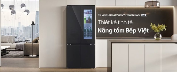Sẽ thật đáng tiền khi mua tủ lạnh LG LFB61BLGAI 4 cánh