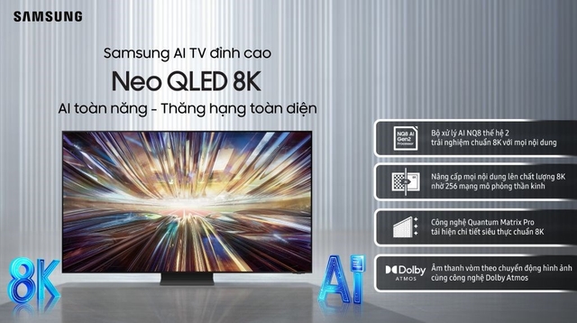 Khám phá 6 điểm nổi bật của Smart Tivi Samsung 65 inch QA65QN800DKXXV