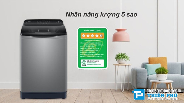 Phân tích khả năng giặt sạch trên máy giặt Aqua inverter AQW-FR140UHT.SS