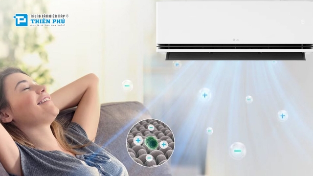 6 tính năng bảo vệ sức khỏe trên điều hòa LG 2 chiều inverter IDH18M1