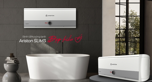 Review chi tiết xuất xứ và chất lượng bình nóng lạnh Ariston 20 lít Slim3 20 R