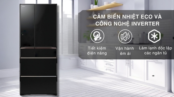 Tủ lạnh Hitachi Inverter có tiết kiệm điện không?