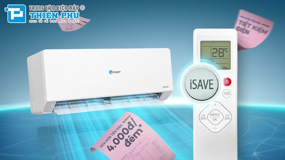 6 Cách tiết kiệm điện đơn giản khi dùng điều hòa Casper 2 chiều QH-18IU36A vào mùa Hè