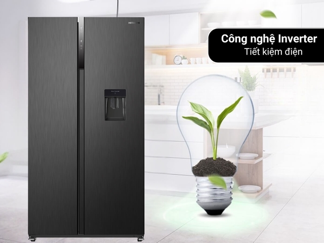 Tại sao tủ lạnh Hitachi 2 cánh HRSN9552DWDXVN luôn thu hút người tiêu dùng