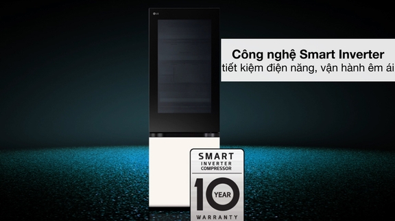 Tủ lạnh LG LBB33BGMAI 2 cánh lựa chọn tuyệt vời cho nhiều gia đình