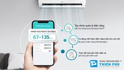 Điều hòa LG 24000 inverter IEC24M1 &#8211; Lựa chọn thông minh cho phòng khách lớn