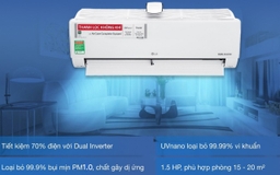 5 Tính năng, công nghệ nổi bật trên điều hòa LG 12000btu V13APFUV