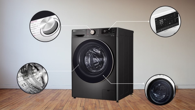 Có nên lựa chọn Máy Giặt LG Inverter 14Kg FV1414S3BA cho gia đình đông người