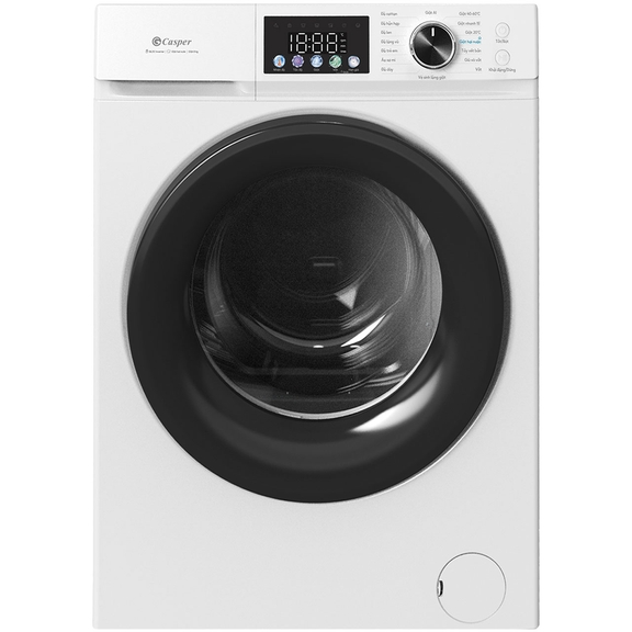 Máy giặt Casper Inverter 8Kg WF-D8VWR1 giải pháp giặt giũ tiết kiệm, hiện đại cho gia đình Việt