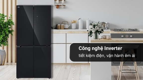 Khám phá những điểm nổi bật có trên tủ lạnh LG 4 cánh F50BG