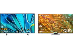 So sánh tivi Sony K-55S30 và tivi Samsung QA55Q80DAKXXV &#8211; Nên mua tivi 55 inch nào?