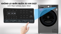 Máy giặt LG inverter F2515RNTG &#8211; Máy giặt sấy lớn, hiệu suất mạnh mẽ