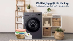 Máy giặt LG Inverter 9Kg FB1209S6M sự lựa chọn hoàn hảo cho gia đình sống hiện đại