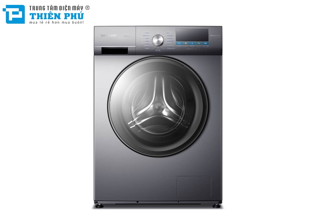 Máy Giặt Sharp Inverter 9Kg ES-FM90CB-SB