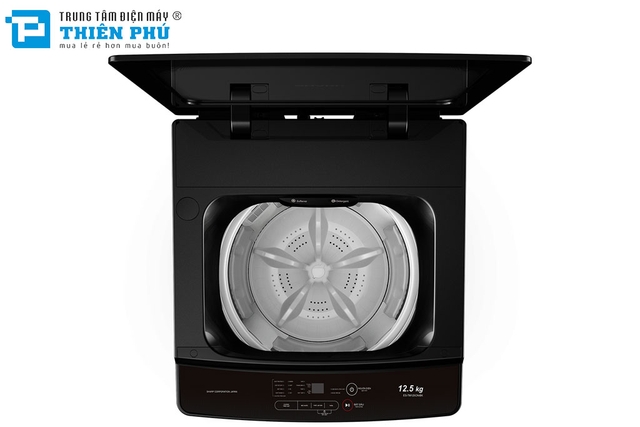 Máy Giặt Sharp 12.5Kg ES-TM125CN-BK