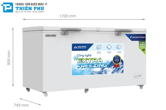 Tủ Đông Hòa Phát HPF AD6544 544 lít