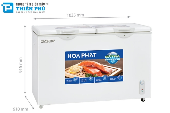 Tủ Đông Hòa Phát 205 Lít 2 Ngăn Đông HPF BD6205