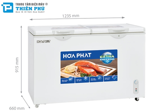 Tủ Đông Hòa Phát 271 Lít 2 Ngăn Đông HPF BD6271