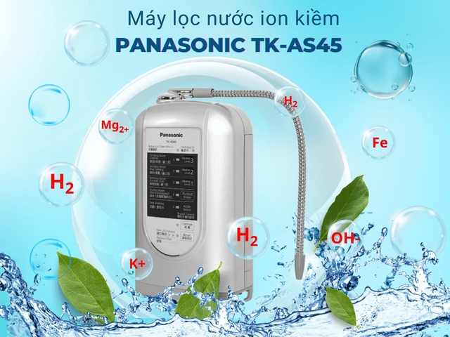 Khám phá công nghệ lọc nước vượt trội của máy lọc nước Panasonic TK-AS45-ZEX 3 điện cực