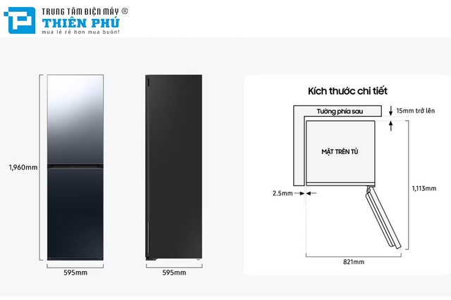 Tủ Chăm Sóc Quần Áo Thông Minh Samsung Bespoke DF24CB9900CRSV 5 Móc