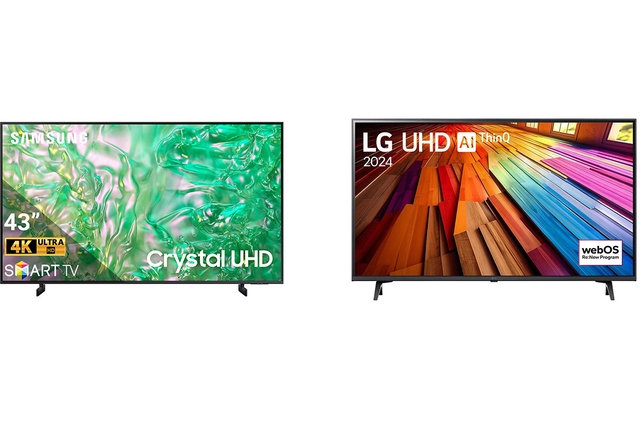 Cùng tầm giá 7 triệu thì nên mua tivi Samsung UA43DU8000KXXV hay tivi LG 43UT8050PSB