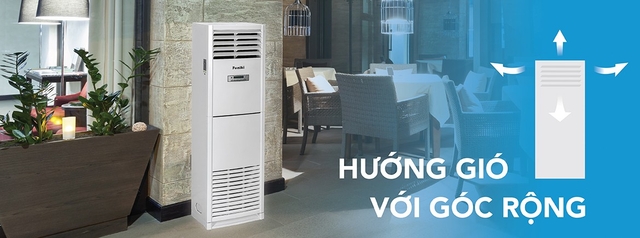 Đánh giá thiết kế và công nghệ của điều hòa cây 2 chiều Funiki FH50MMC1